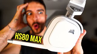 CORSAIR ha ganado la batalla de los AURICULARES GAMING HS80 MAX [upl. by Khanna274]