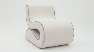 Senna Accent Chair from TOV Furniture [upl. by Aihsakal]