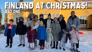 A Magical Trip To Finland 🎄 Day 1  The Radford Family [upl. by Infeld]