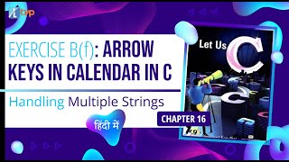 Let us C Solutions  C Programming  How to operate calendar with arrow keys in C [upl. by Luy457]