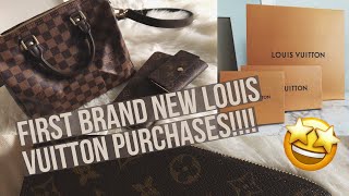 Louis Vuitton Speedy Bandoulière 25 Clemence Wallet and Key Holder  Unboxing [upl. by Hadlee81]