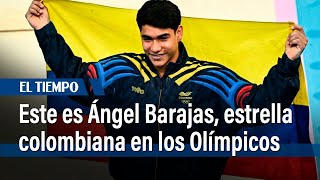 Este es Ángel Barajas primera medalla de Colombia en Juegos Olímpicos París 2024  El Tiempo [upl. by Ratcliffe207]