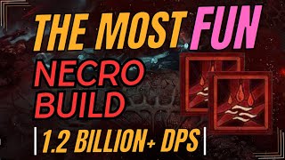 The most FUN Necromancer build  Spirit Wave  T8 Hordes with friends  Diablo IV [upl. by Fairbanks]