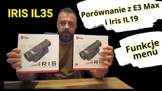 Termowizor Infiray IRIS IL35 Porównanie z Xeye E3 Max v3 oraz IRIS IL19 Poznajemy funkcje menu [upl. by Riabuz505]