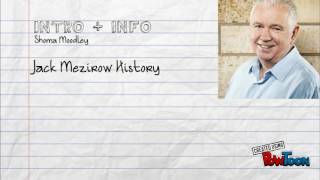 Jack Mezirow  Transformative Learning [upl. by Nawad]