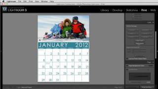 Lightroom Killer Tips Creating Calendars in the Print Module [upl. by Lleryt]