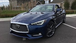 2017 Infiniti Q60 Red Sport 400 – Redline Review [upl. by Clymer]