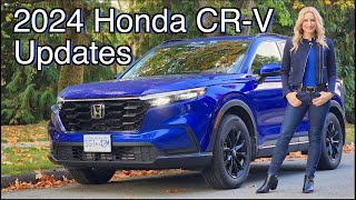 2024 Honda CRV Review  The changes for 2024 [upl. by Atilamrac]