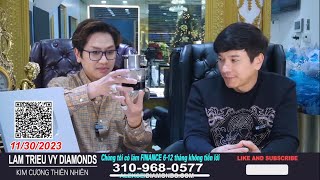 Livestream LAM TRIEU VY DIAMOND Holidays SALE 45 OFFTra gop 12 thang no interest NATURAL DIAMOND [upl. by Nwahsyar]