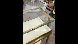 Custom Jewelry Display CounterLuxury Jewelry Display CaseJewellery Showcase Factory [upl. by Kinch]