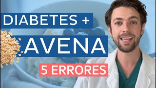 AVENA Y DIABETES 🥣🛑 5 ERRORES frecuentes al consumir AVENA [upl. by Chesna786]