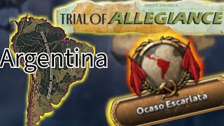 Argentinas Communist Expansion in South America Hearts of Iron 4 Trials of Allegiance [upl. by Zenitram]