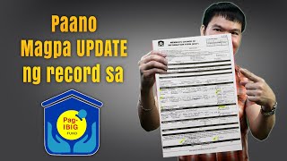 PAGIBIG MEMBERS CHANGE OF INFORMATION 2023｜Paano Magpa Update ng Member Record Sa Pagibig [upl. by Ellie]