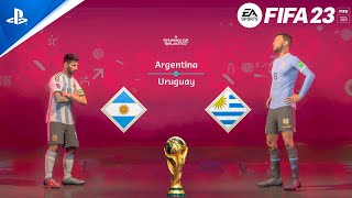 FIFA 23  Argentina vs Uruguay  FIFA World Cup Final  PS5 [upl. by Petersen]