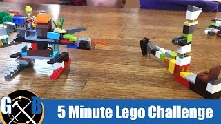 Do the 5 Minute Lego Challenge with Your Kids  JR [upl. by Naitirb]