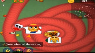 Wormateio The Running Tiny Worm Epic Adventure in interesting moment [upl. by Ordnael]