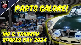 MG amp Triumph Spares Day 2024 MGBSpares MGBparts MGBShow [upl. by Catriona]