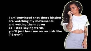 Preach  Kehlani amp Ambre Perkins LYRICS ON SCREEN [upl. by Neeli]