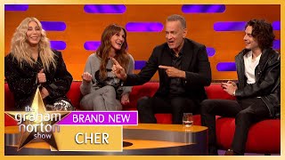 Tom Hanks Fangirls Over Cher  The Graham Norton Show [upl. by Sharpe908]