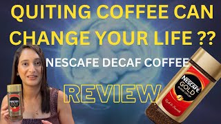 Is coffee Healthy or Unhealthy Nescafe Gold Decaf Coffee Review trending coffee nescafe [upl. by Dan]