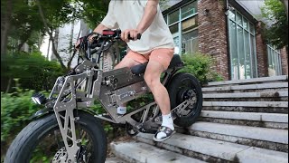 EBike WEPED F1 dealer test drive [upl. by Richer]