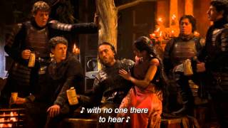 GOT  Bronn and Lannisters soldiers singing quotThe Rains of Castamerequot [upl. by Ringler649]