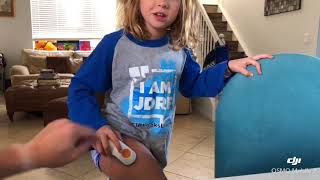 Dexcom G6 Sensor Insert So Easy a kid can do it [upl. by Rachele369]