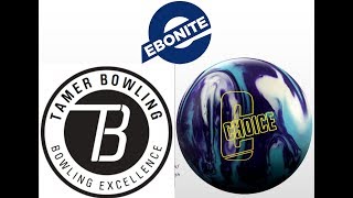 Ebonite Choice Pearl 3 testers  2 patterns by TamerBowlingcom [upl. by Bloch]