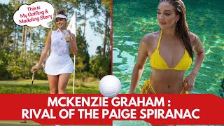 Mckenzie Graham The golf influencer that Challenges the Paige Spiranac golf golfswing lpga [upl. by Gayner142]