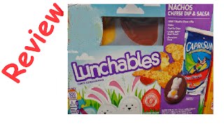 Easter Lunchables Nachos Review  RudyEats Happy Junk Food Critic [upl. by Snahc829]