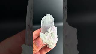 Kunzite with Lepidolite from Afghanistan  Fine Art Minerals  Kunzite [upl. by Acined522]