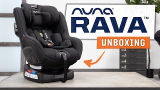 Nuna RAVA Car Seat  Unboxing and first impressions [upl. by Atilamrac]