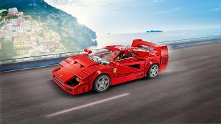 LEGO Speed Champions Ferrari F40 supercar  76934  360° [upl. by Aihseyt]