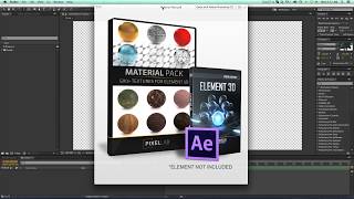 Pixel Lab Material Pack for Videocopilot Element 3D [upl. by Gemini]