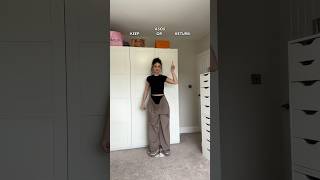 asos keep or return 🤌🏼 keeporreturn asos haul fashionhaul fashionvideo fashion fashionvlog [upl. by Salisbury339]