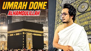 Alhamdulillah Umrah Done ❤️  My Umrah Experience ❤️  Param Vlog 152 [upl. by Ecidnac]