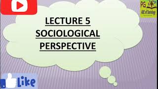 Sociological Perspective  functional perspective  conflict perspective interactionist Perspective [upl. by Ciccia]