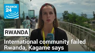 Kagame blames worlds inaction as Rwanda commemorates 1994 genocide • FRANCE 24 English [upl. by Corsiglia252]