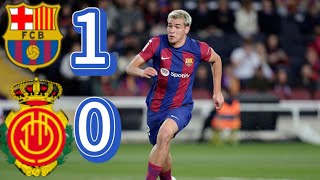 Barcelona vs Mallorca 10 Highlights Robert Lewandowski in action [upl. by Alton]