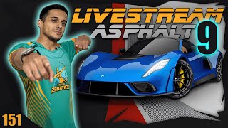 LIVE 151  Asphalt 9 Livestream iOS amp Windows [upl. by Nolahs]