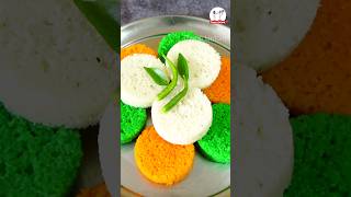 Tricolour Food Recipe  ग्लास में बनाए सूजी का ढोकला [upl. by Saba]