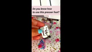 Sewing 101 how to use a blind hem foot [upl. by Sahcnip]