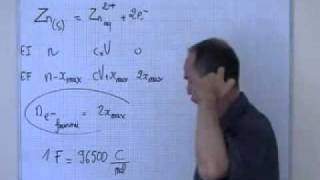 cours TS  chimie  pile quantité de matière délectrons ayant circulée [upl. by Asatan]