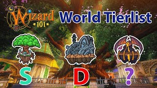 I ranked every Wizard101 World [upl. by Anirt]