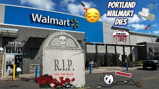 The Death of Walmart at East Port Plaza in Portland Oregon  walmart portland oregon pdx [upl. by Eelirak]