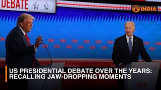 US Presidential Debate over the years Recalling jawdropping moments [upl. by Akinnor]