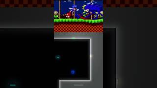 Sonicexe vs Shin Sonic  Blue Bouncing Square [upl. by Ettelracs]