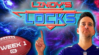 NFL Picks Week 1  Best NFL Picks amp Predictions  Lindys Locks [upl. by Derina59]