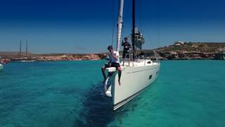 SY MIAME TOO  Grand Soleil 58  Luxury Sailing Yacht charter in Malta [upl. by Tim]