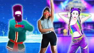 I Danced to Rasputin BLINDFOLDED  Just Dance 2024 Edition [upl. by Nylevol561]